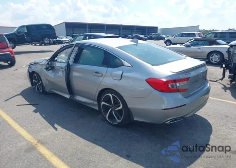 2018 Honda Accord Sport из США, поврежденный, VIN 1HGCV1F38JA049627